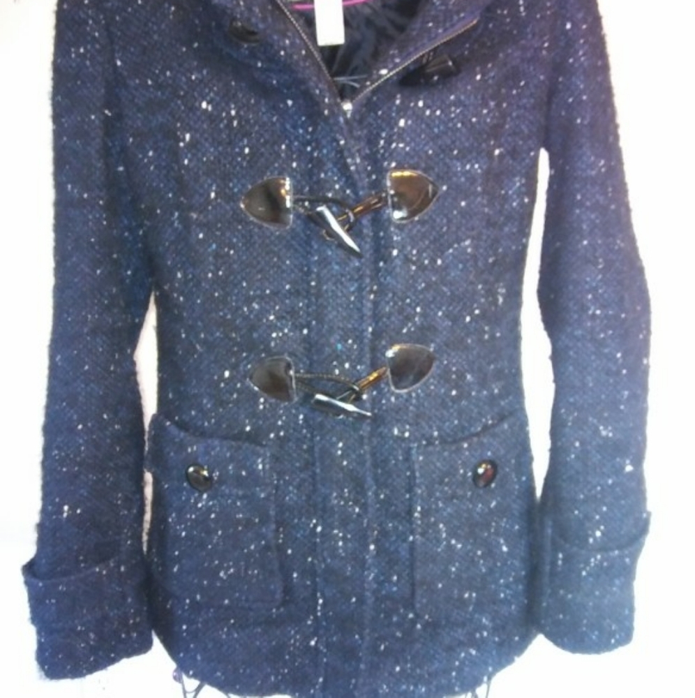 American Rag Blue Wool Jacket - Picture 2 of 10